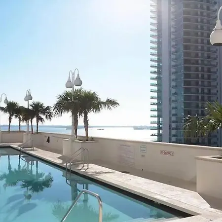 2 Bed Condo, Queen Sofa Bed Brickell, Free Parking, Pool, Gym Miami Exterior photo